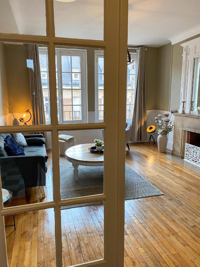 Appartement Chic, 3 Chambres, Hyper Centre-Ville, Parking Payant Amiens Exterior foto